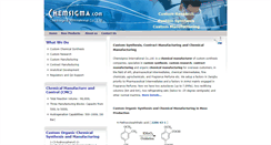 Desktop Screenshot of chemsigma.com